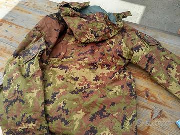 completo tattico vegetato gore-tex tg48