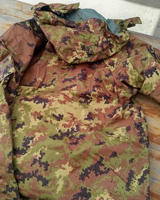 completo tattico vegetato gore-tex tg48