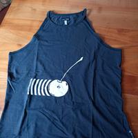 Canottiera ARMANI JEANS cotone blu T. 48