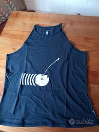 Canottiera ARMANI JEANS cotone blu T. 48