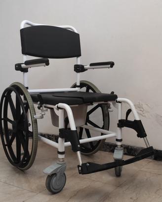 carrozzina doccia disabili