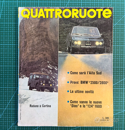 Quattroruote Dicembre 1969 – Rivista Originale