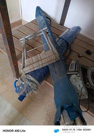 ombrelloni, canne da pesca, barbecue