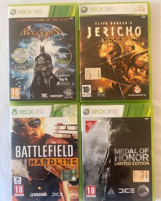 4 videogiochi usati xbox 360