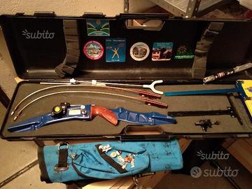 Arco olimpico kap evolution II con accessori