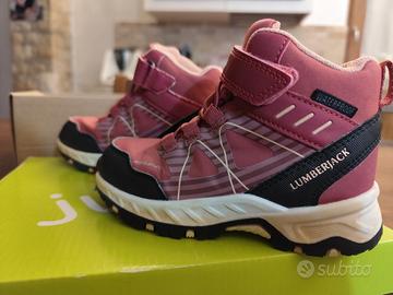 Scarponcini trekking waterproof bambina 27