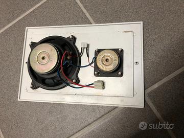 Impianto stereo - casse - inter. da muro