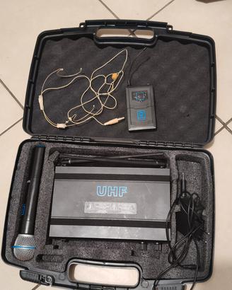 Microfono senza fili QWM-3 COMBO 
