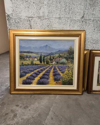 Quadro olio su tela di Enzo Raboni