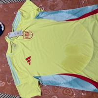 t-shirt spagna e psg trasferta 2023/24