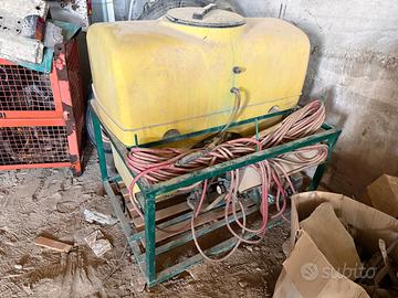 Botte con pompa e motore a benzina