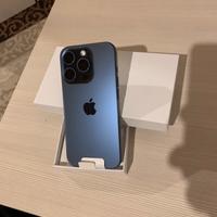 iPhone 15 pro 128GB blue 7 cicli  batteria 100%