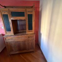 Credenza anni 40 in legno massiccio