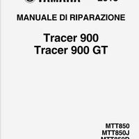 Manuale di riparazione Tracer 900 + 900 GT