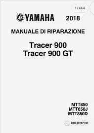 Manuale di riparazione Tracer 900 + 900 GT