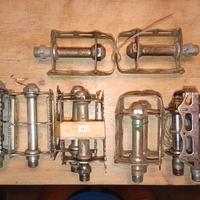 Pedali acciaio bici corsa epoca vintage eroica 