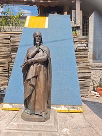 Scultura bronzo Dante 