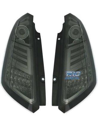FANALI PER FIAT GRANDE PUNTO 05-09 LED FONDO CROMA
