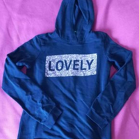 Felpa garzata con cappuccio bambina