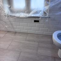 Piastrelle diamantate bianche