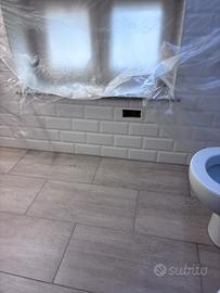 Piastrelle diamantate bianche