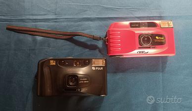 Lotto 2 fotocamere Fuji DL-15 DL-80 analogiche 