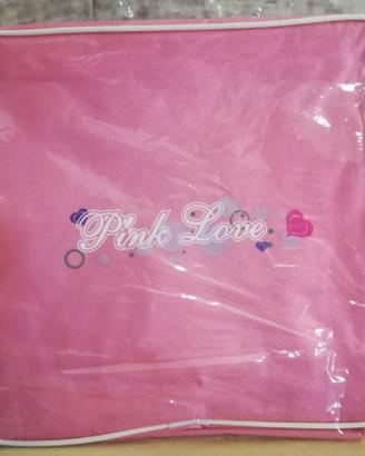 Borsa Zaino Tablet Pc Ragazzi Bimbi Pink Love Rosa