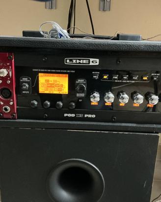 Line 6 Pod X3 Pro + pedaliera Line6 FBV Shortboard