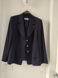 Blazer vintage lana donna Marly's Taglia L' Nuovo 