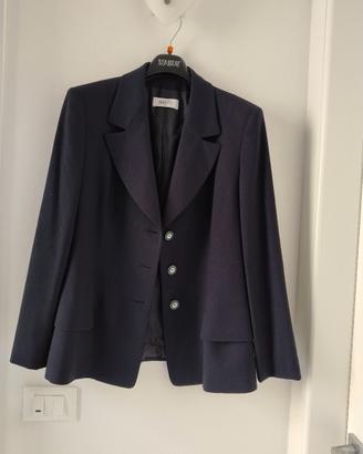 Blazer vintage lana donna Marly's Taglia L' Nuovo 