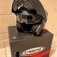 Casco modulare Caberg Duke II - Nero Opaco