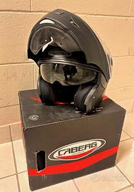 Casco modulare Caberg Duke II - Nero Opaco
