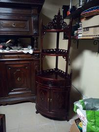 Mobile in mogano stile orientale