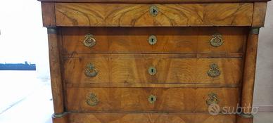 Como' impero dei primi 800 in noce massello