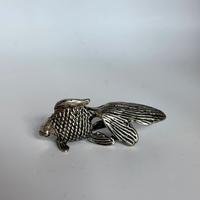 Miniatura dettagliata pesce argento 800