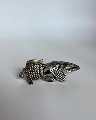 Miniatura dettagliata pesce argento 800