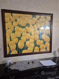 Splendido quadro decorativo 130x110 cm – tulipani 