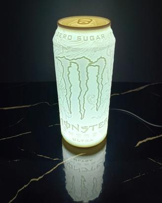 Lampada Monster Energy Drink - Luce LED