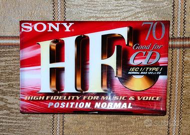 Musicassette nuove "SONY"