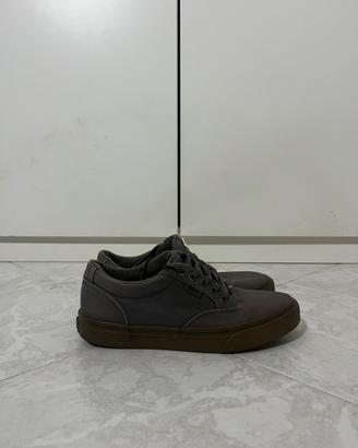 Scarpe Vans Authentic uomo grigie suola gum