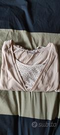 camicia da notte gravidanza e allattamento 