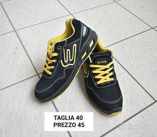 SCARPE ANTINFORTUNISTICHE TAGLIA 40