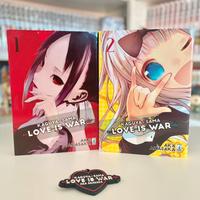 Kaguya-sama love is War 1-2 con portachiavi
