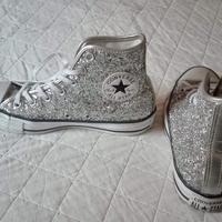 Scarpe All Star Glitter grey 37