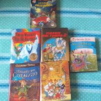 5 Geronimo Stilton (4 profumati + 1)+Gioco e libro