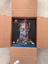 Lego 76168 Daily Bugle Spiderman brown box