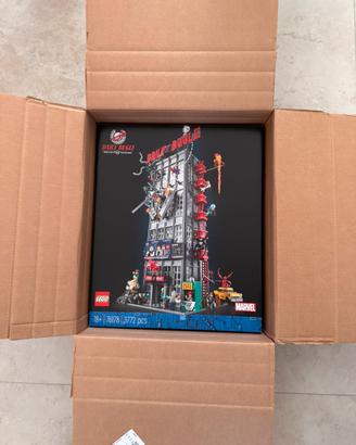 Lego 76168 Daily Bugle Spiderman brown box