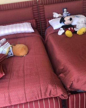 Letto singolo coppia