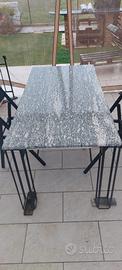 TAVOLO IN MARMO DA GIARDINO