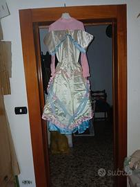 vestito di carnevale Sissi